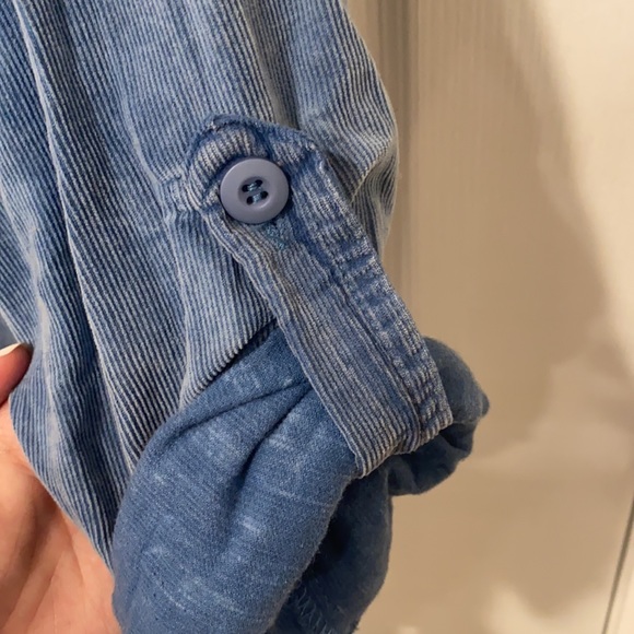 ACID WASH CORDUROY BUTTON UP✨ - Picture 6 of 6